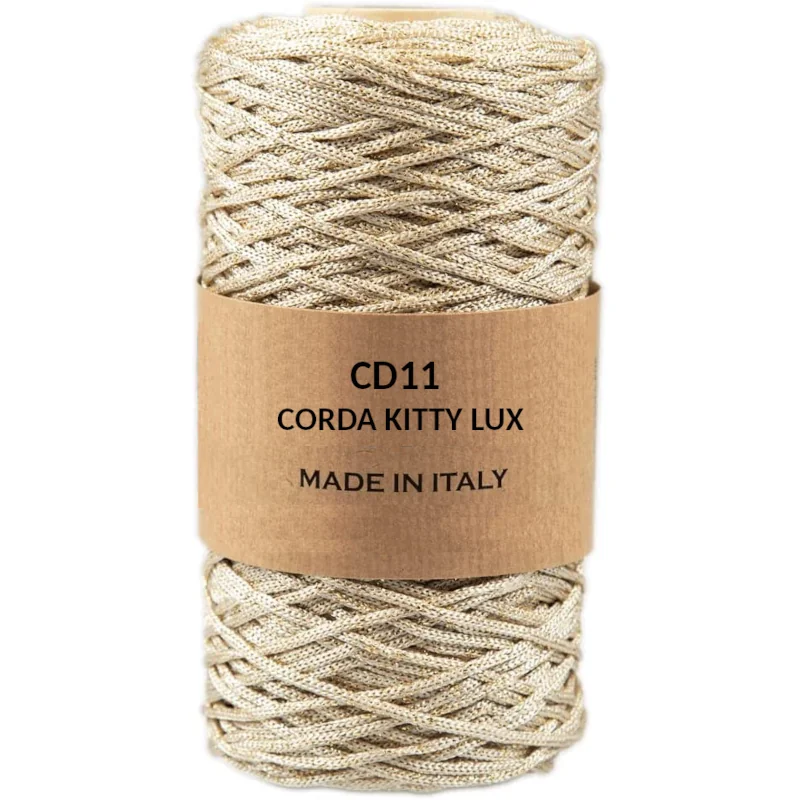 CORDA KITTY LUX Ø2 MM, 250 GR SABBIA