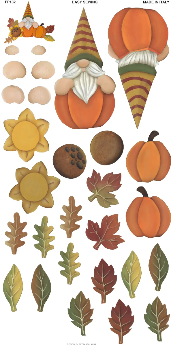 EASY SEWING - GNOMO AUTUMN