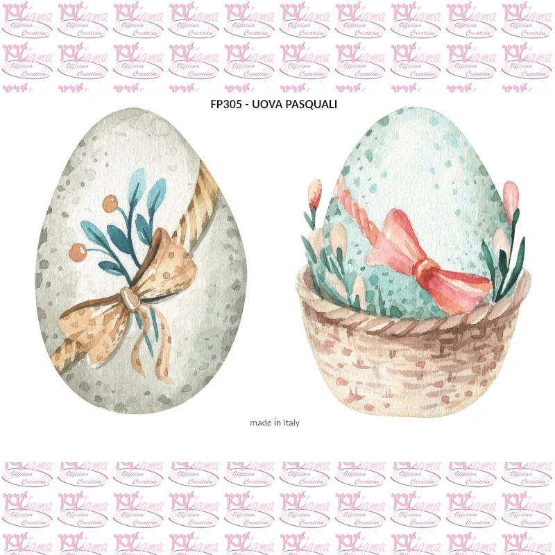 PANNELLO STAMPATO 20X30CM UOVA