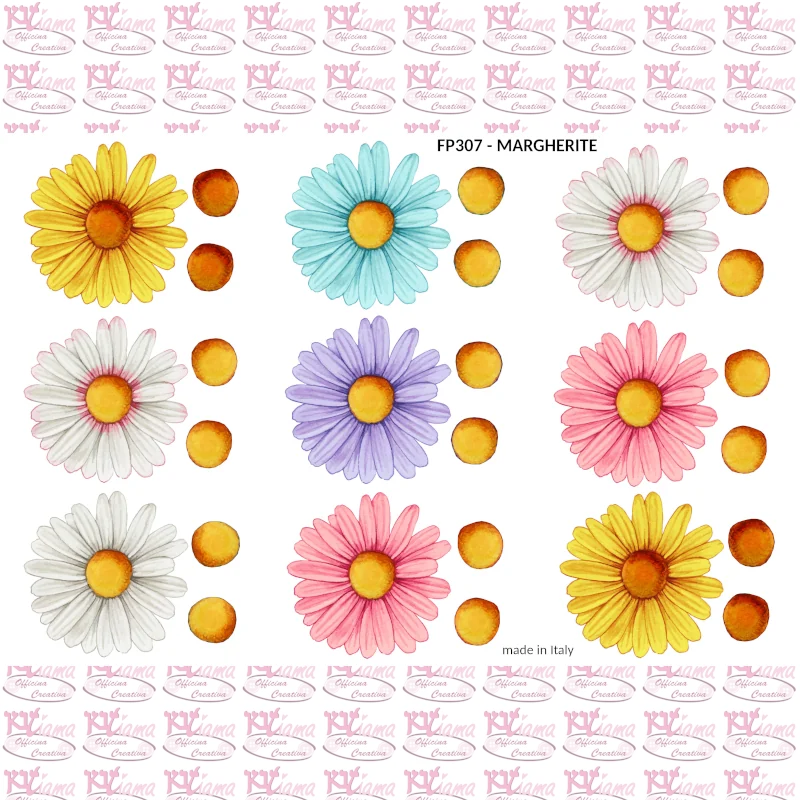 PANNELLO STAMPATO 20X30CM MARGHERITE