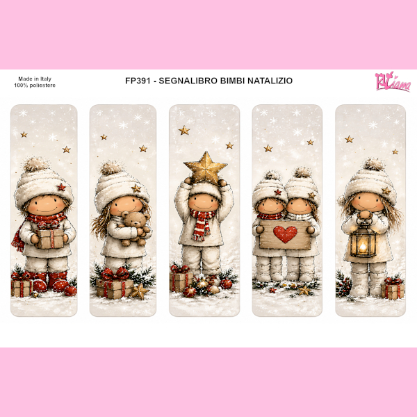 PANNELLO STAMPATO 20X30CM SEGNALIBRO BIMBI