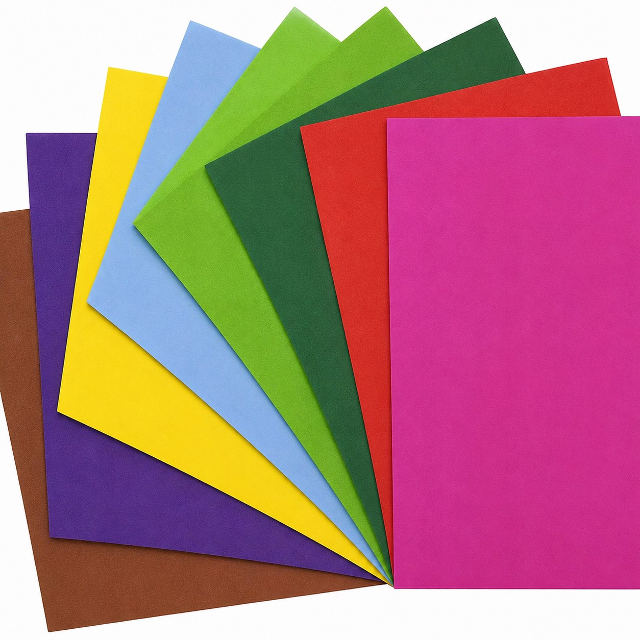 GOMMA EVA 2 MM 20X30CM 8 FG