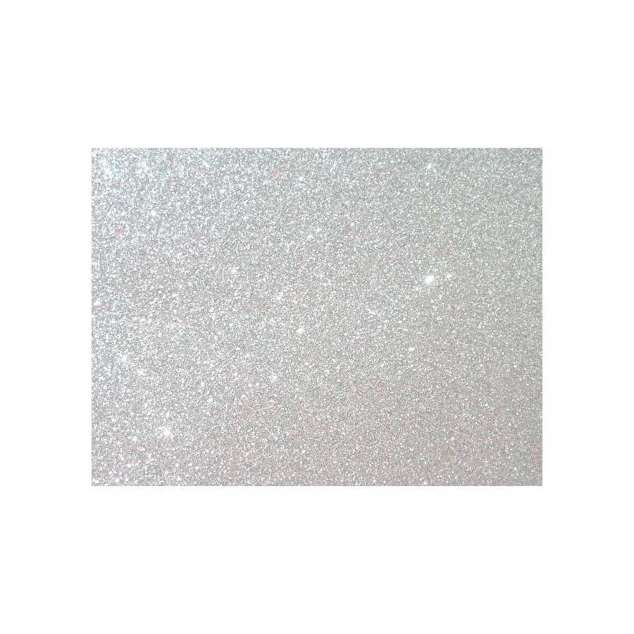 GOMMA EVA GLITTER 21X30CM ARGENTO