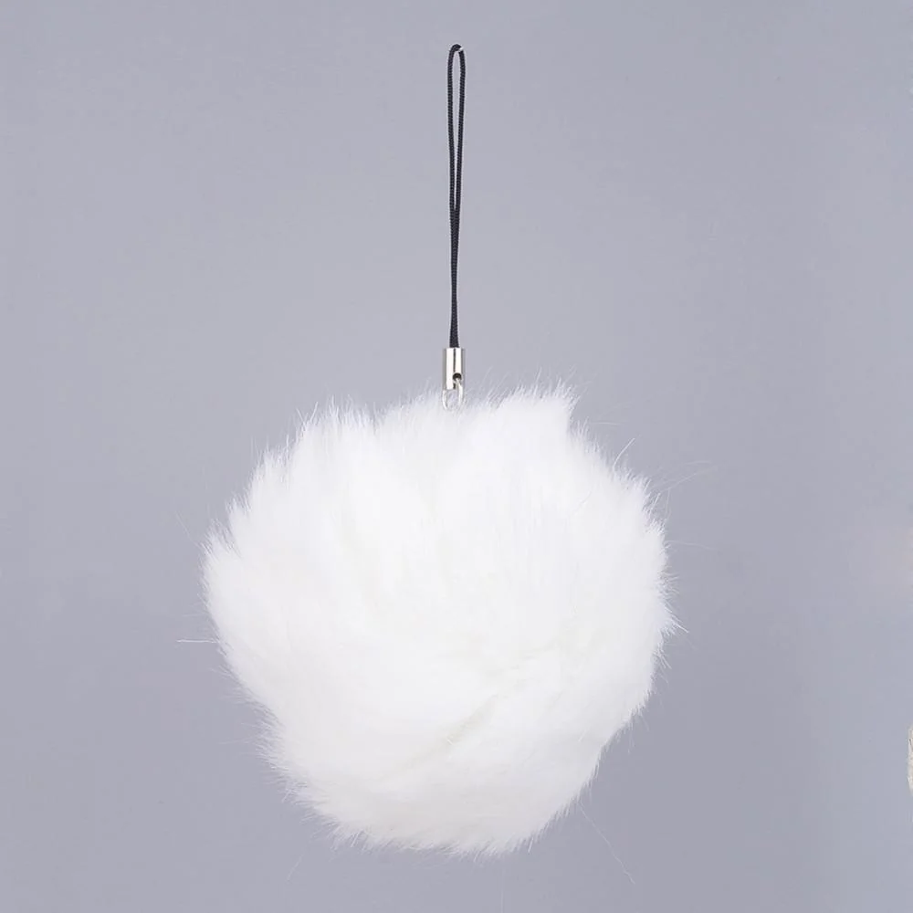 POM POM PELO Ø 115 MM BIANCO