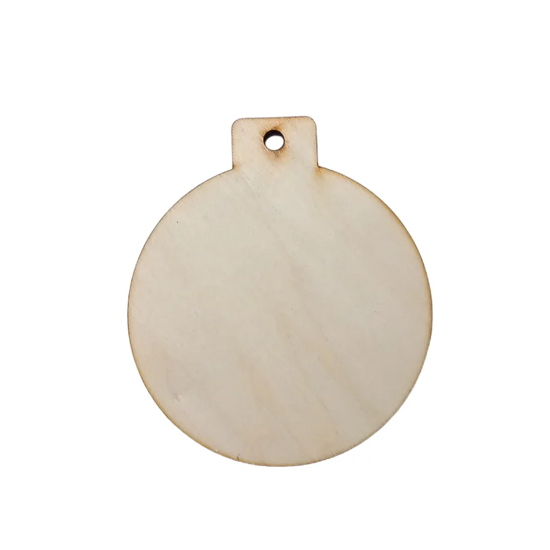 SAGOMA LEGNO PALLA DI NATALE Ø 12 CM