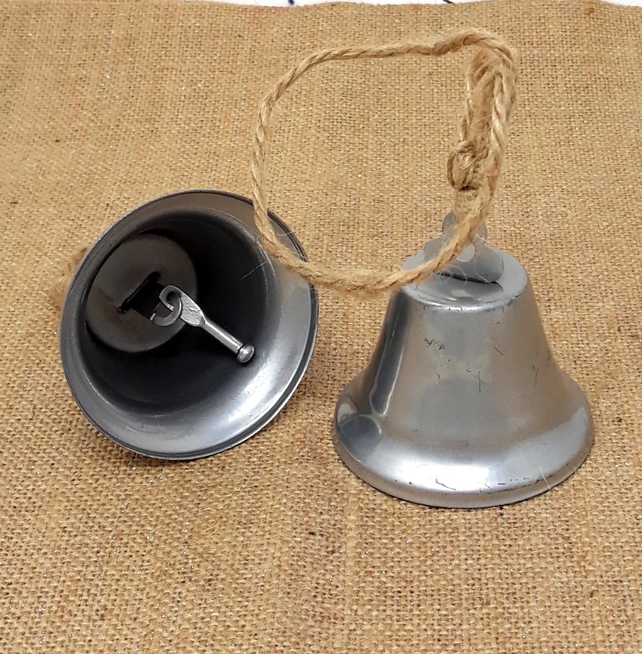 CAMPANA METALLO Ø 65 MM ARG.SAT.10PZ