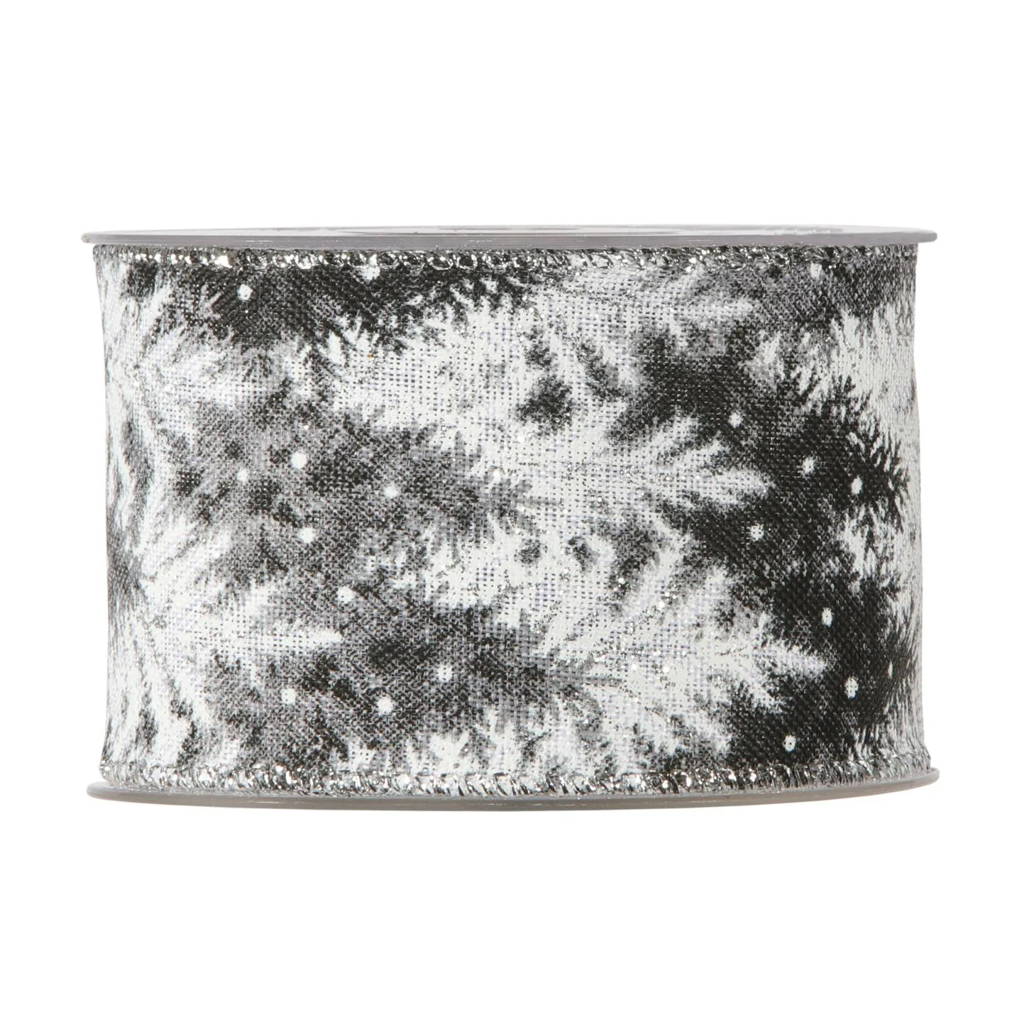 NASTRO LEAVES SNOW H.63MM - 10 MT