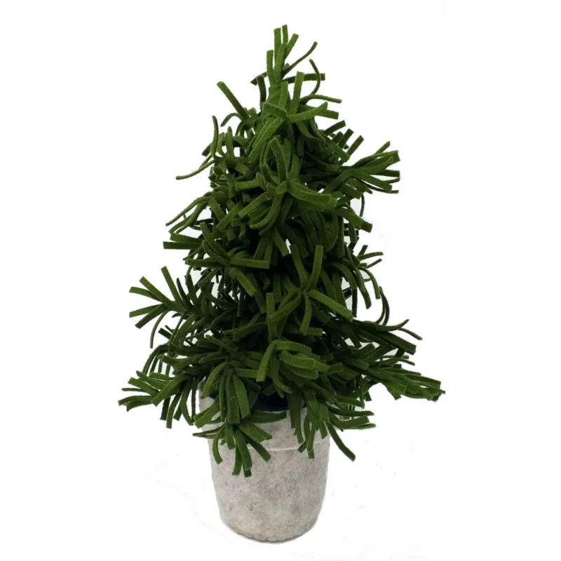 KIT PINO DI FELTRO H. 40 CM C.CA VERDE