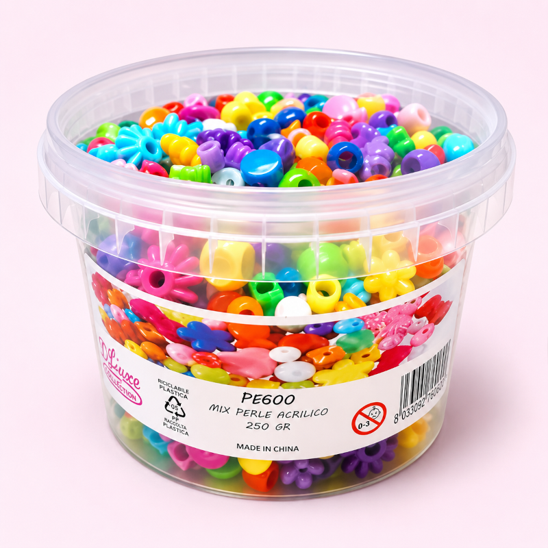 MIX PERLE ACRILICO 250 GR