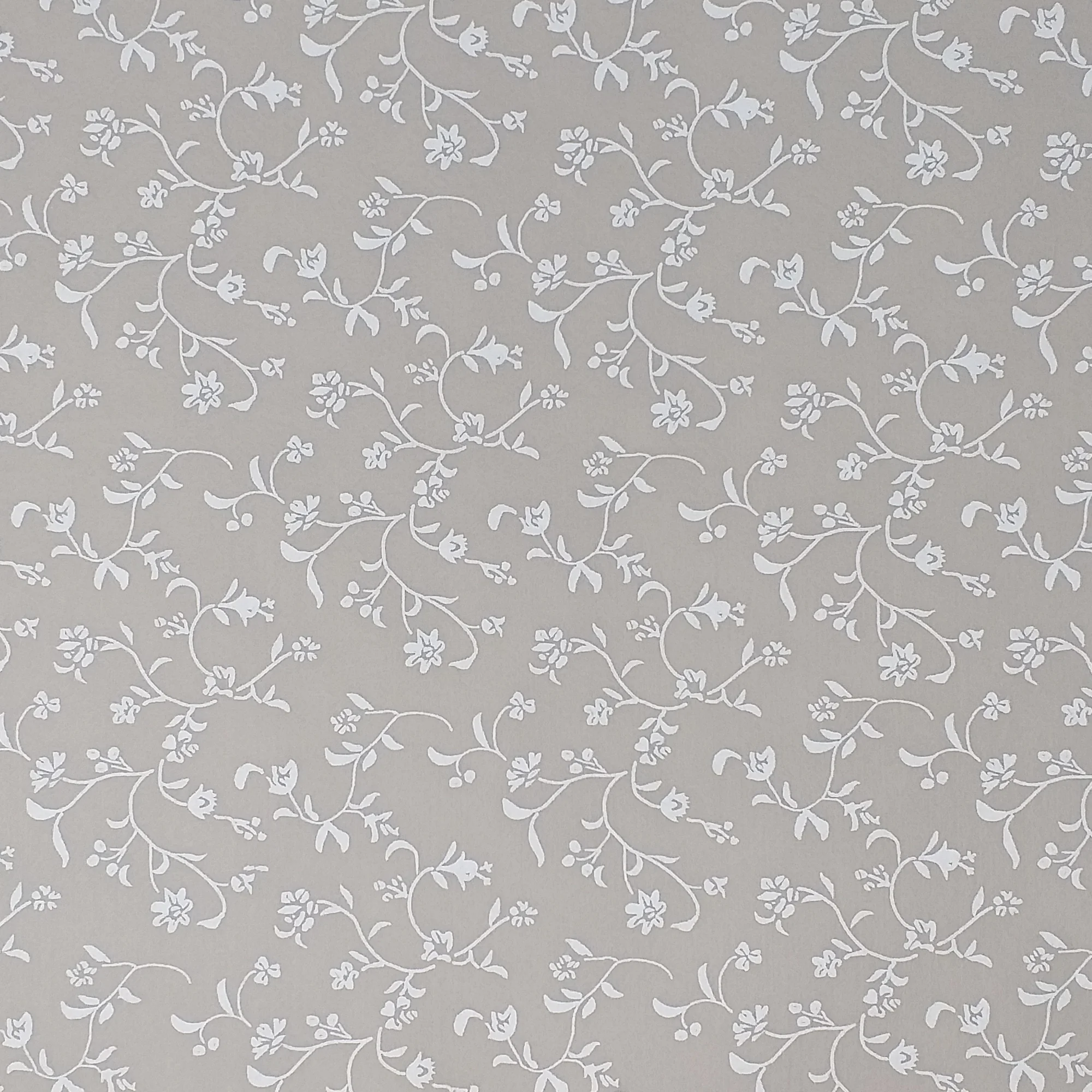 PANNO 1 MM STAMPATO RAMAGE PERLA/BIANCO