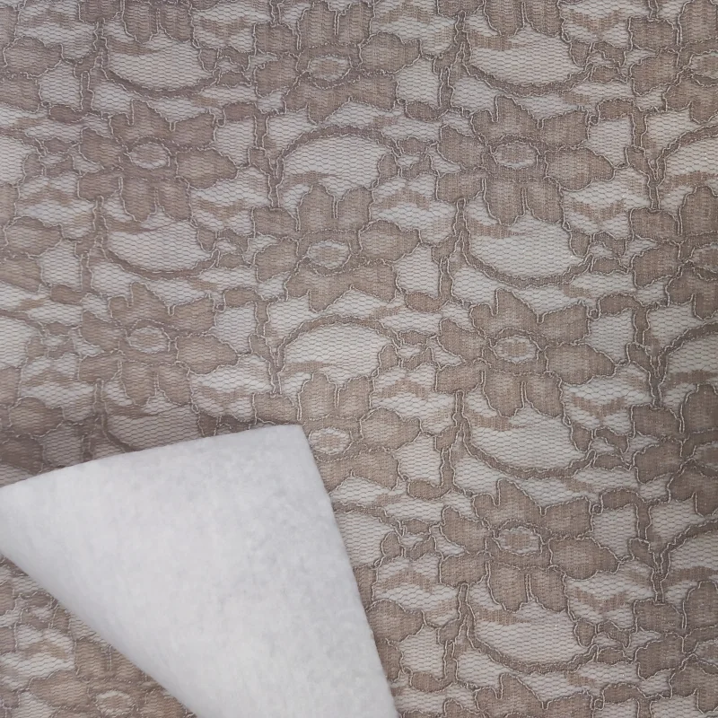 PANNO 1.5MM+ PIZZO TORTORA 40X30CM