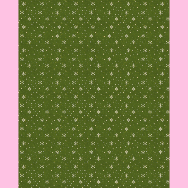 PANNO STAMPATO 40X50CM FIOCCHI NEVE VERDE