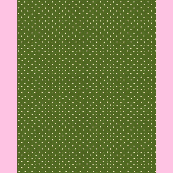 PANNO STAMPATO 40X50CM POIS VERDE