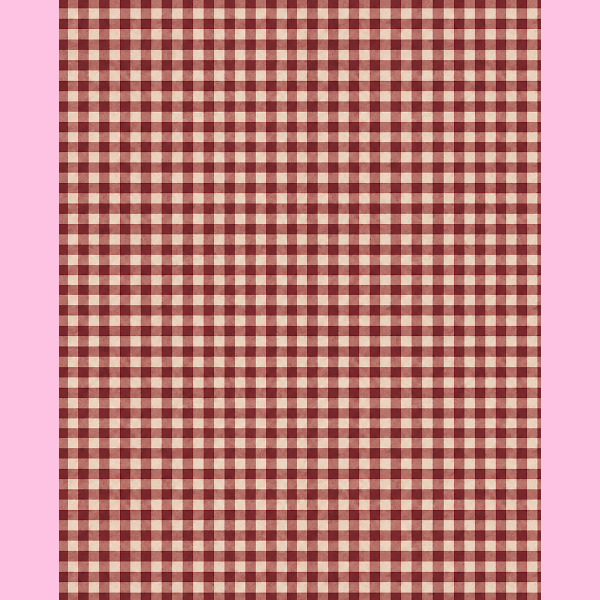 PANNO STAMPATO 40X50CM SCOZZESE BORDEAUX